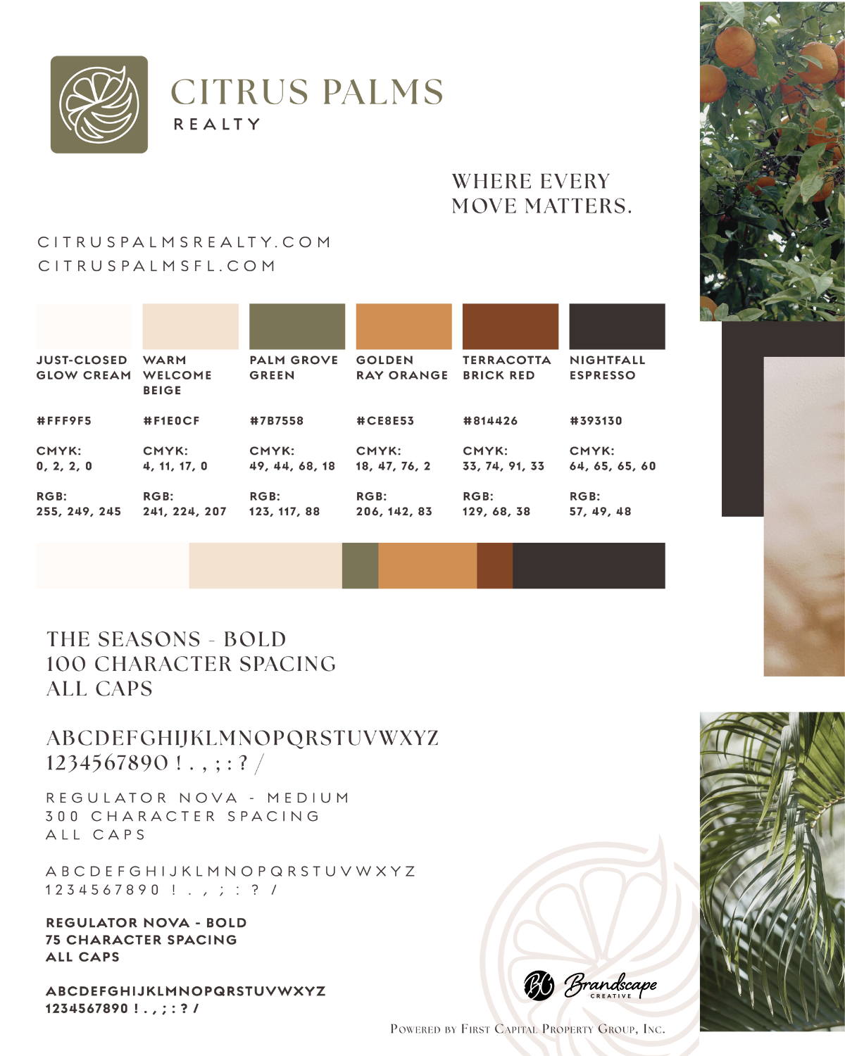 Citrus Palms Realty Brand Mockups